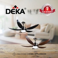 Deka Ceiling Fan With LED Light &amp; Remote Control i5L [ Frenshi ]