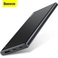 Baseus 10000mAh Power Bank For iPhone Xs Max Samsung Xiaomi Huawei Powerbank Mini Portable USB Charg