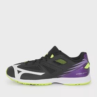 Mizuno Speed Mach [K1GC202267] 大童鞋 運動 休閒 跑步 輕量 競速 綁帶 黑紫 21.5 黑/紫