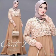 Gamis wanita terbaru 2021 / Gamis remaja terbaru 2021 modern lebaran / Prita Dress Brukat / Gamis brokat brukat terbaru 2021 / Gamis murah meriah promo / Gamis kondangan model terbaru 2021 / gamis pesta mewah elegan / Dress wanita kekinian terbaru 2021