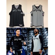 Nike NBA 馬刺 球員版 雙面 練習衣 雙面 球衣 背心 Kobe LBJ Curry Doncic Duncan