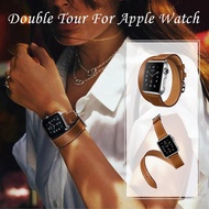 สายหนังนิ่มยาวสำหรับApple Watch,สายนาฬิกาข้อมือสำหรับApple Watch Series 5 4 3 2 1 40มม. 44มม. 38มม. 42มม.