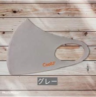 CoolU⁺ 抗菌銅口罩/ M-L /灰