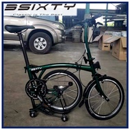 3Sixty Folding Bike 16 Inch Bicycle 6 Speed M Bar Foldie Foldable Bike