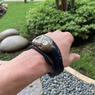 Gelang Akar Bahar Bonggol Semi Jumbo ASLI Top Quality / Gelang Akar Bahar Pria Berkualitas - Gelang Terapi Kesehatan Akar Bahar Original / Gelang Akar Bahar Sumbawa Black Coral Sea / Gelang Tangan Cowok Bahan Akar Bahar Tanpa Sambungan Tanpa Lem
