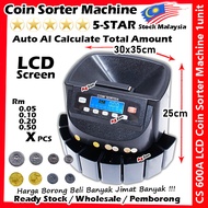 Ringgit Syiling Sen Coin Sorter Machine / Mesin Automatic Kira Duit Syiling / 马币硬币分算机 #Coin #Sorter #Duit #Syiling #Kira