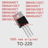 TO-220 10PCS SBR60A60CT SBR20U100CT SBR30A120CT