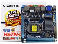 技嘉H67N-USB3-B3主板1155針mini itx支持i33220i53470i73570kcpu