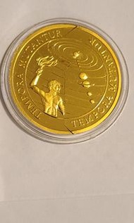 1997 年Samoa 信附金幣，7.87g, gold content :99.9%
