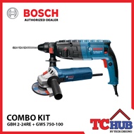 Bosch GBH 2-24RE + GWS 750-100 Combo Kit