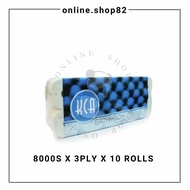 [Ready Stock]  KCA toilet paper bathroom tissue 10 rolls (8000s x 3ply)