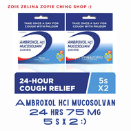 MUCOSOLVAN 24 HRS 75 mg 5 Capsules x 2