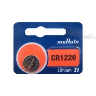 muRata村田(原SONY) 鈕扣型 鋰電池 CR1220 (5顆入) 3V