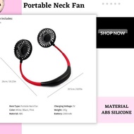 (Mi) Mini Portable Neck Fan Hanging Neck Fan
