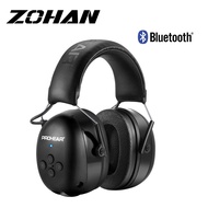 ZOHAN Tactical Bluetooth Earmuffs Electronic Headset Noise Reduction Earmuffs For Shooting Hunting Airsoft Bluetooth Headsets