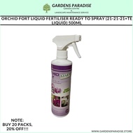 STARX Orchid Fort Liquid Fertiliser Ready To Spray (21-21-21+TE LIQUID) 500ml