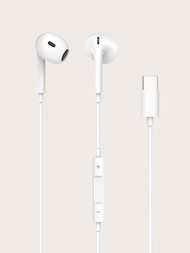 BYZ 1入組Type-C入耳式耳機