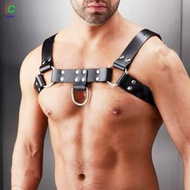 NEW Gay Buckles Harness Co Costume Men's Chest Clubwear Leather Bondage Interest