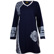 READY STOCK! Baju Tshirt Muslimah Labuh Lengan Panjang Jersi Heritage Tops Perempuan Wanita Saiz Besar Sopan Selesa Big Plus Size T Shirt Blouse Women Oversize Dress Suit Kapel Set Muslim Wear Long Sleeve ODEEN XHR04