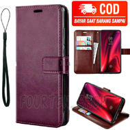 CASING / CASE KULIT FOR OPPO A54 2021 - CASING DOMPET-COVER -SARUNG HP