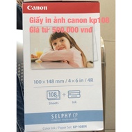 Canon kp108 photo printing paper for Canon selphy cp1200, cp1000, cp910, cp1300 printer