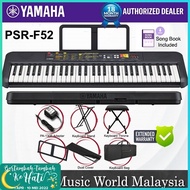 Yamaha PSR-F52 Electronic Portable Keyboard Intermediate Piano Package (PSRF52 PSR F52)