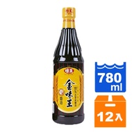 味王 金味王醬油 780ml (12入)/箱 【康鄰超市】