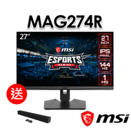 msi微星 Optix MAG274R 27吋 電競螢幕(送MAG XA2821 SoundBar喇叭)