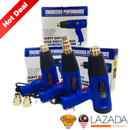 Auto Wing Heat Gun Blower Hot Air Gun Hot Air Blower 1600 Watts Air Heat Gun Hot Heat Air Gun DIY Hot Air Heat Gun Blower Gun Set Car Accessories Power Tools Persona VVT Saga VVT BLM FLX Wira Waja New Myvi Axia Viva Bezza Alza