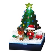 《 Nano Block 迷你積木 》NBH-168 聖誕樹(LED)