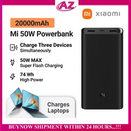 XIAOMI MI 20000MAH POWERBANK | 50W FAST CHARGING | Mi Power Bank Hypersonic 20000mAh (50W). Laptop Charging with. Power Delivery 3.0. 50W Fast Mobile Charging on the Go. 45W Versatile Quick Recharging | BRAND NEW WITH WARRANTY