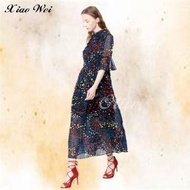 【CHENG DA】專櫃精品春夏款時尚短袖洋裝(NO.513234)