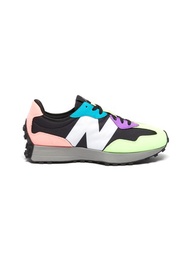 NEW BALANCE 327 MIAMI' CONTRAST OVERLAY LOW TOP SNEAKERS