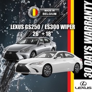 Lexus ES250 GS300 Wiper MADE IN BELGIUM 26" + 18" Front Wiper Blades SHENZO