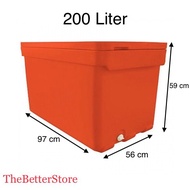 200Liter Heavy Duty Cooler box/Ice box/Ice bucket/Tong ais/Plastic Ice Tong(READY STOCK)