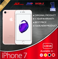 APPLE IPHONE 7 128GB 128 NEW BARU TERMURAH GARANSI 1 TAHUN BLACK RED GOLD ROSEGOLD