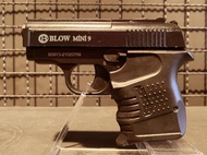 Blank แบลงค์กัน Bobcat 9 mm PAK. Sub Compact ปืนพกซ่อนรุ่นจิ๋ว ของอิตาลี เล็กแต่แรง สีดำด้าน สวย หรู ดุ คลาสสิค Made in Turkey