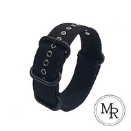 MR 20mm ROLEX 勞力士/黑水鬼 NATO款帆布/三環錶帶