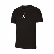 【NIKE 耐吉】T恤 Jordan Jumpman Tee 男款 喬丹 飛人 圓領 棉質 基本款 穿搭 黑 白(CW5191-010)