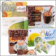 ELKEN Spirulina Cereal /Elcafe Ginseng /Chocolate with Malt /White Coffee