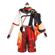 ✇✑Game Genshin Cosplay Impact Costumes New Account Kazuha Tops Pants Coats Snacks Gloves Halloween P