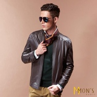 【MON’S】時尚紳士羊皮衣外套(100%羊皮)