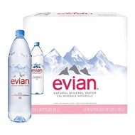 Evian 天然礦泉水 1250毫升 X 12瓶