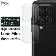 三星 Samsung Galaxy A22 4G --- IMAK (2片裝) 高清 鏡頭貼 硬度玻璃纖維材質 保護膜 Lens Protective Film (2x Pcs)