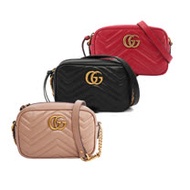 【GUCCI】Marmont mini款方型側背鍊包(任選)