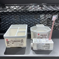 制 大創Daiso多格六邊牙刷瀝水架遙控器茶幾雜物桌面收納盒