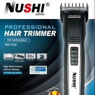 NUSHI RECHARGEABLE PROFESSIONAL HAIR TRIMMER / CLIPPER SET / CORD / CORDLESS  ( 1 YEAR WARRANTY )