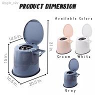 ✱ISTOREYA Portable Toilet Bowl for Adult Arinola Pot Kubeta Mobile Toilet Urinal Chair for Adult Sen