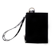 men's Short wallet top leather wallet double zipper zero wallet vertical silver bag