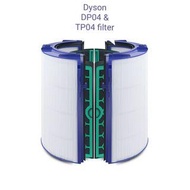 Dyson Pure Cool filter HP07,HP04,DP04 &amp; TP04空氣清新機代用濾芯，碳網＋HEPA套裝兩件，原裝品質。 尚有Dyson各種型號濾芯，歡迎查詢！